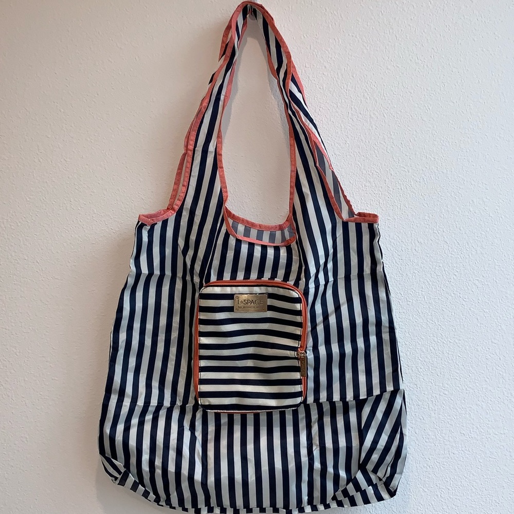 L*Space Swimwear Foldable Reusable Shopping Tote